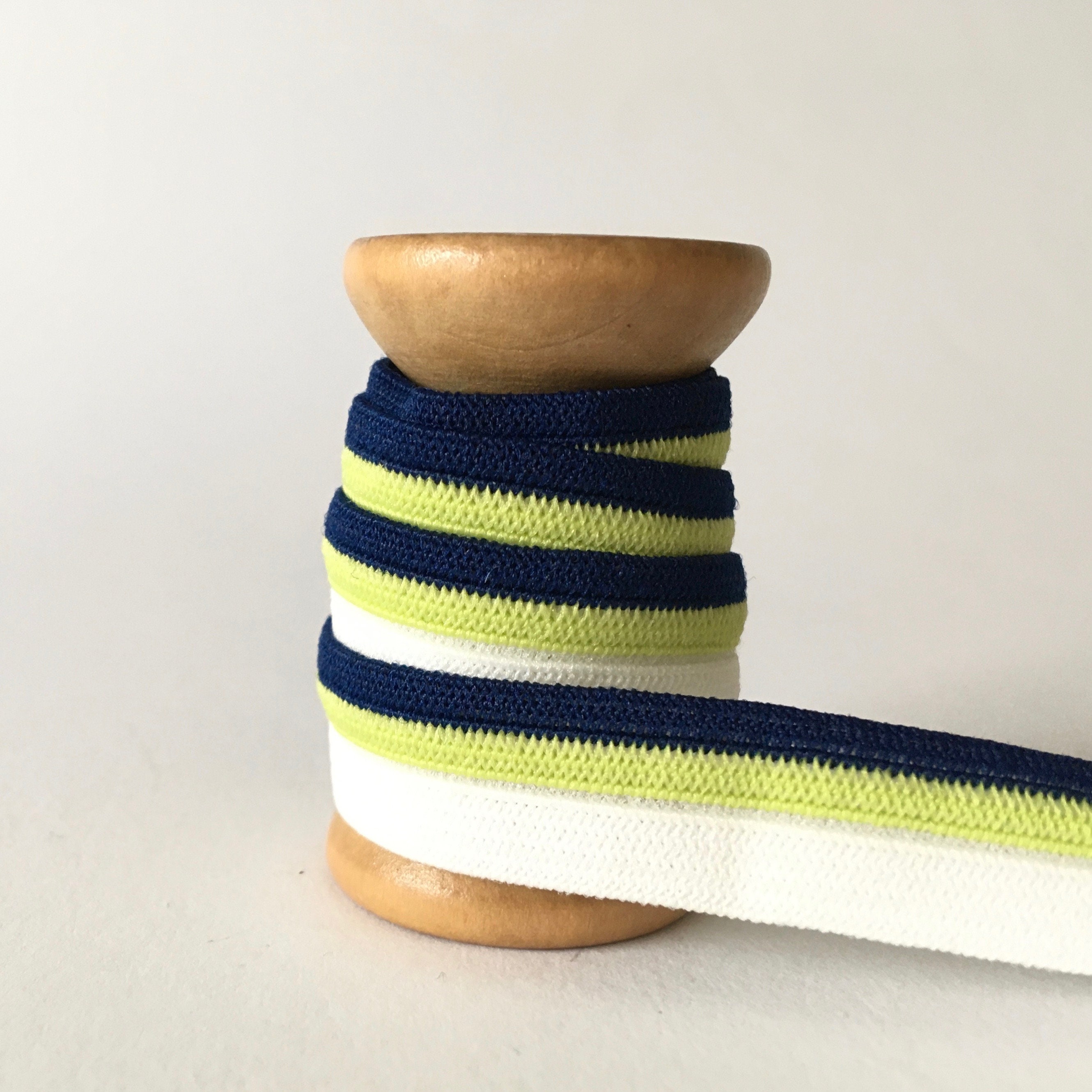 1 m DIY Rubber Band Elastic Hair Rubbers Blue Green White Etsy