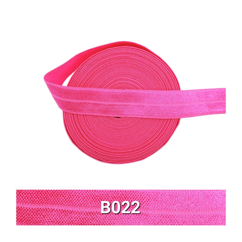 15 mm x 1 m DIY élastique élastique uni élastique festival bracelets bande de bordure pliable en caoutchouc tracé personnaliser bricolage rose tons roses Virtual Pink B022