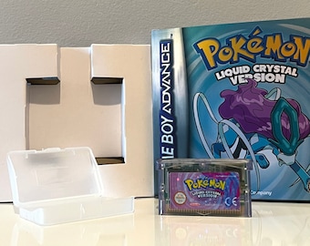 PRÉ-COMMANDE** Pokemon cristaux liquides pour Gameboy Advance - Jeu créé par des fans