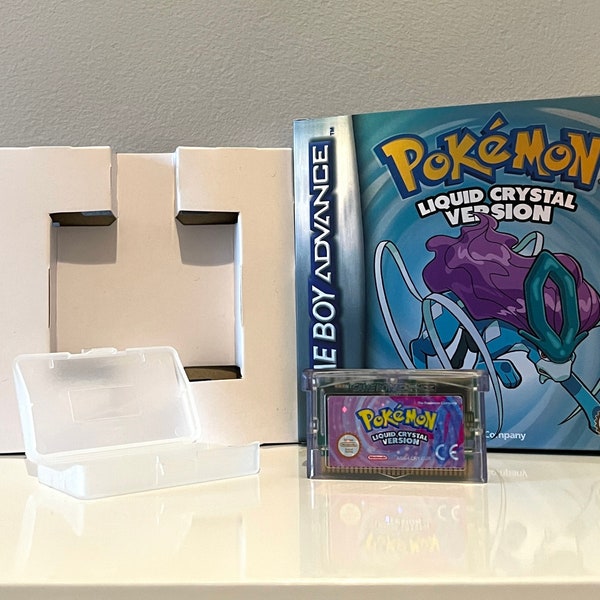 Pokemon Liquid Crystal for Gameboy Advance - Fan made game