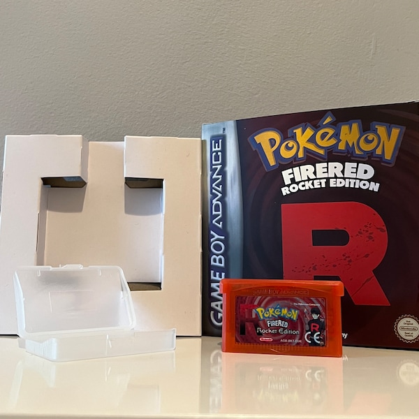 PRE-ORDER** Pokemon Rocket Edition - Fire Red  for Gameboy Advance - Fan made game