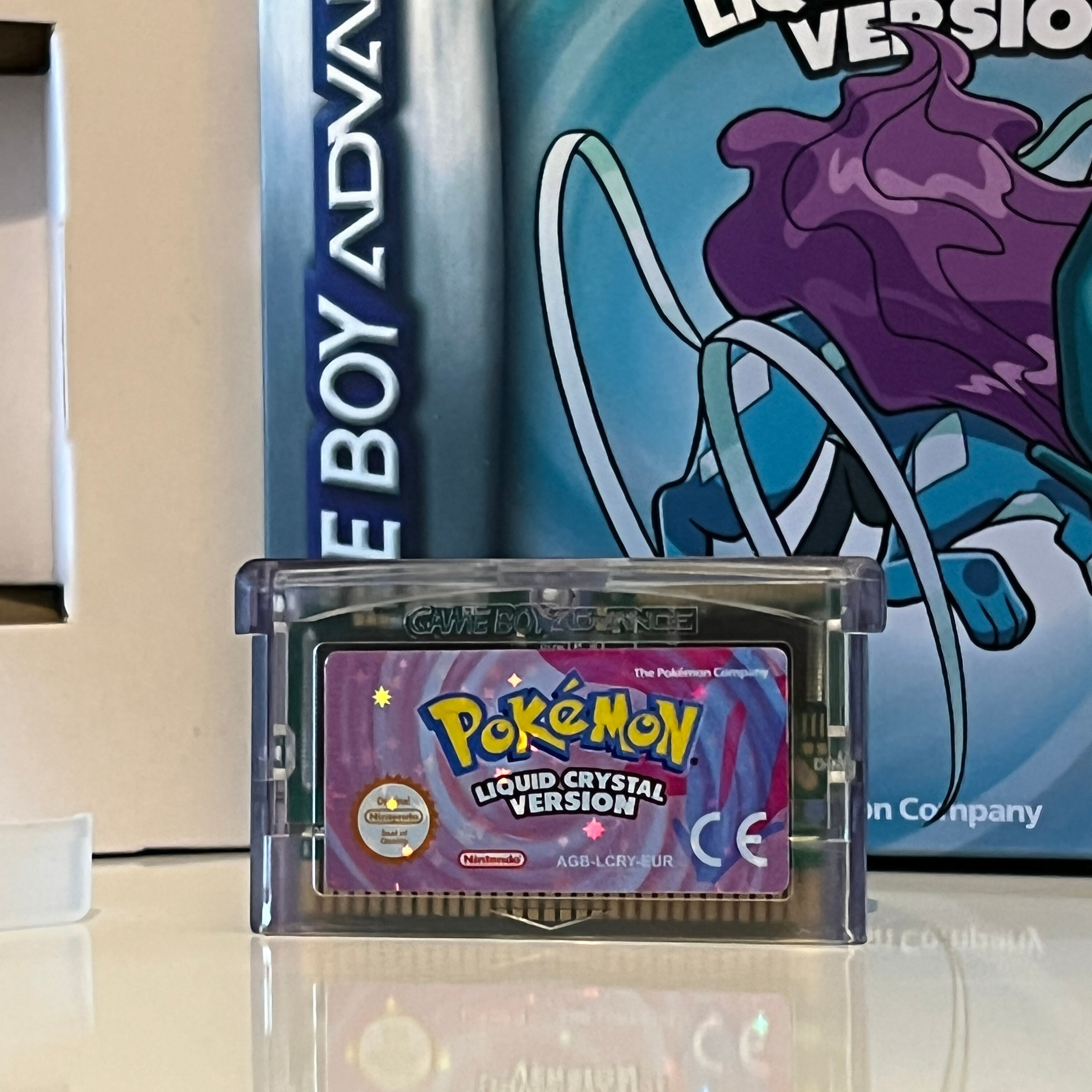PRE ORDER Pokemon Liquid Crystal for Gameboy Advance Fan Etsy Canada
