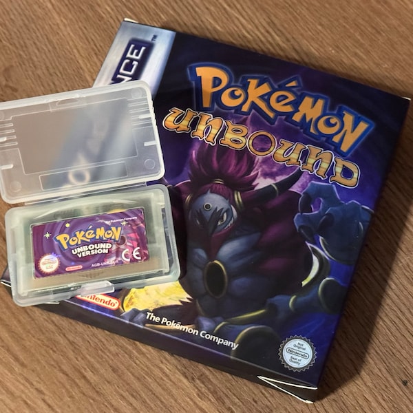 PRÉ-COMMANDE** Pokemon Unbound pour Gameboy Advance - Jeu créé par des fans