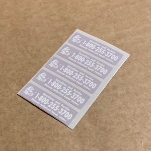 Ersatzservice Sticker / Aufkleber für Gameboy Color und Pocket