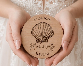 Beach Wedding Coasters Custom Bulk Favors Coastal Themed Keepsake Reception Table Setting Decor Rehearsal