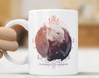 MAMA BEAR QUOTE SUBLIMATED 11oz COFFEE CUP MUG FUNNY THREATENING PAW PRINTS