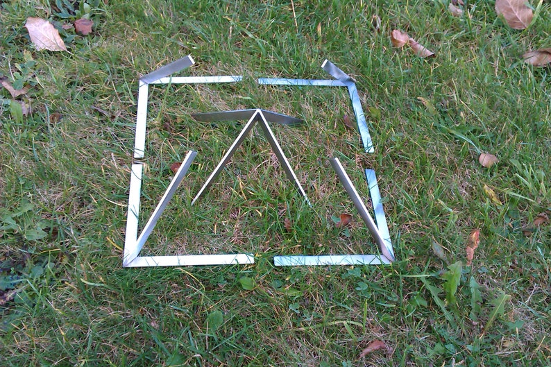 PYRAMIDE Stecksatz aus Edelstahl für Kupferrohre Bild 2