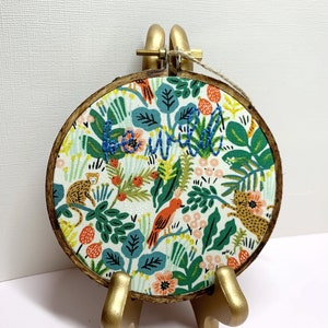 Be Wild Quote Embroidery Hoop Art