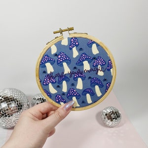 Share Your Magic Quote Embroidery Hoop Art