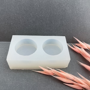 20 mm Flat Thick Circle Set Silicone Mold | Mold for epoxy resin Resin jewelry molds Polymer art Flexible mold Flat disc mold Thick Circle