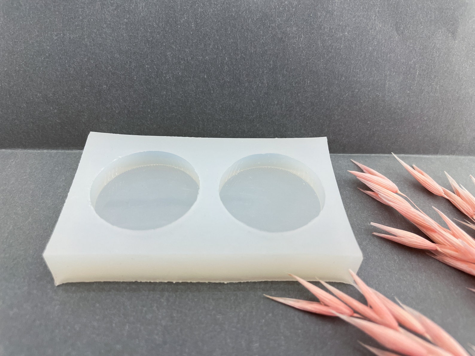 30 mm Flat Circle Set Silicone Mold Mold for epoxy resin Etsy