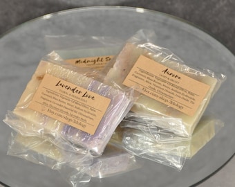 All Natural Decorative Hand Bar Soap Sample / Goat Milk / Body Soap Bars / Shower Favor / Wedding Favor / Custom Gift Favor
