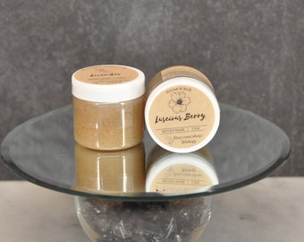 2.5oz All Natural Sugar Scrub / Lavender / Vanilla / Lilac / Cherry Almond