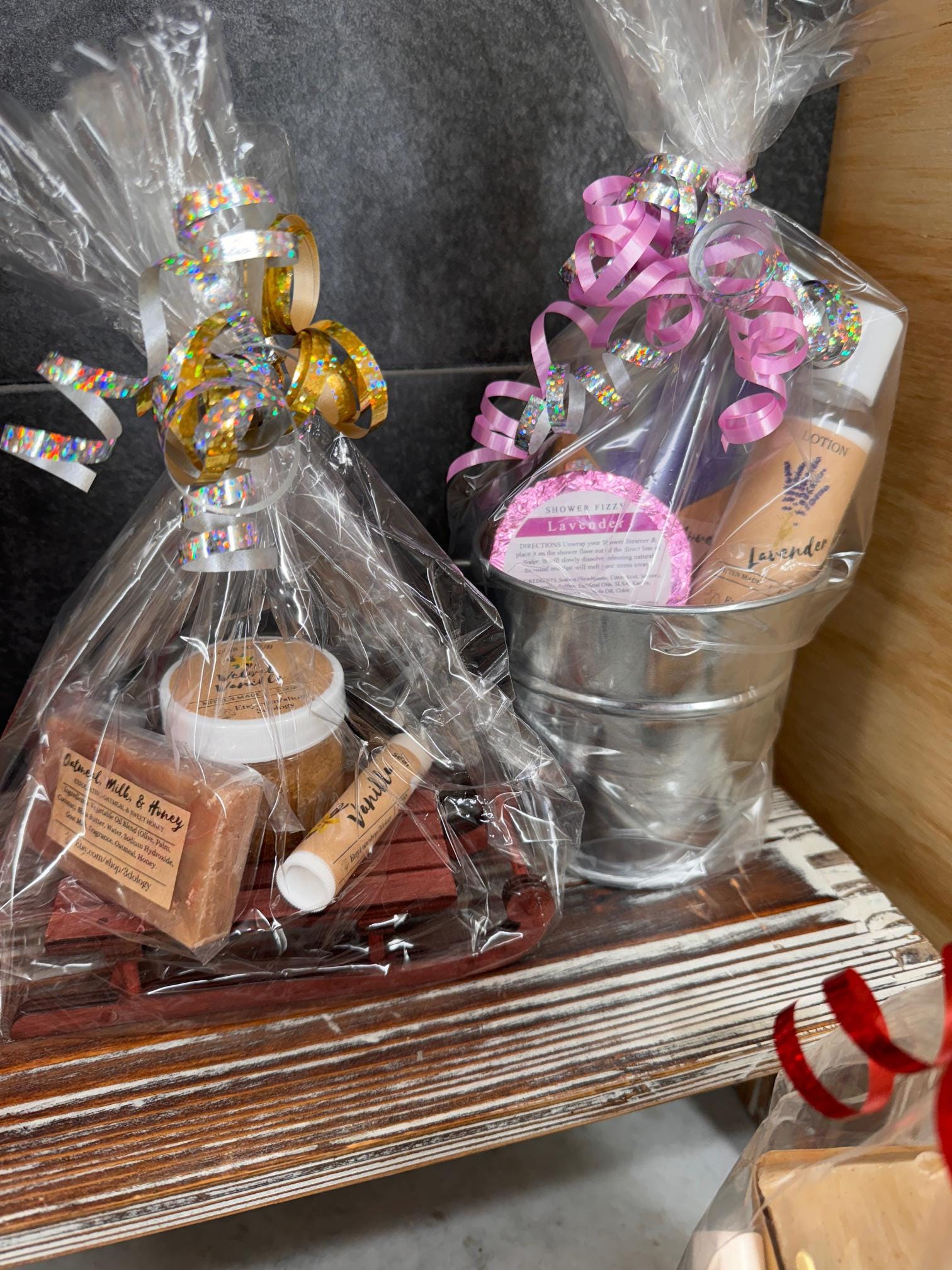 Mini Gift Basket / Skincare Gift Set / White Elephant Gift / Teacher Gift / Coworker Gift / Man Gift / Gift For Her / Birthday / Christmas - Ireland