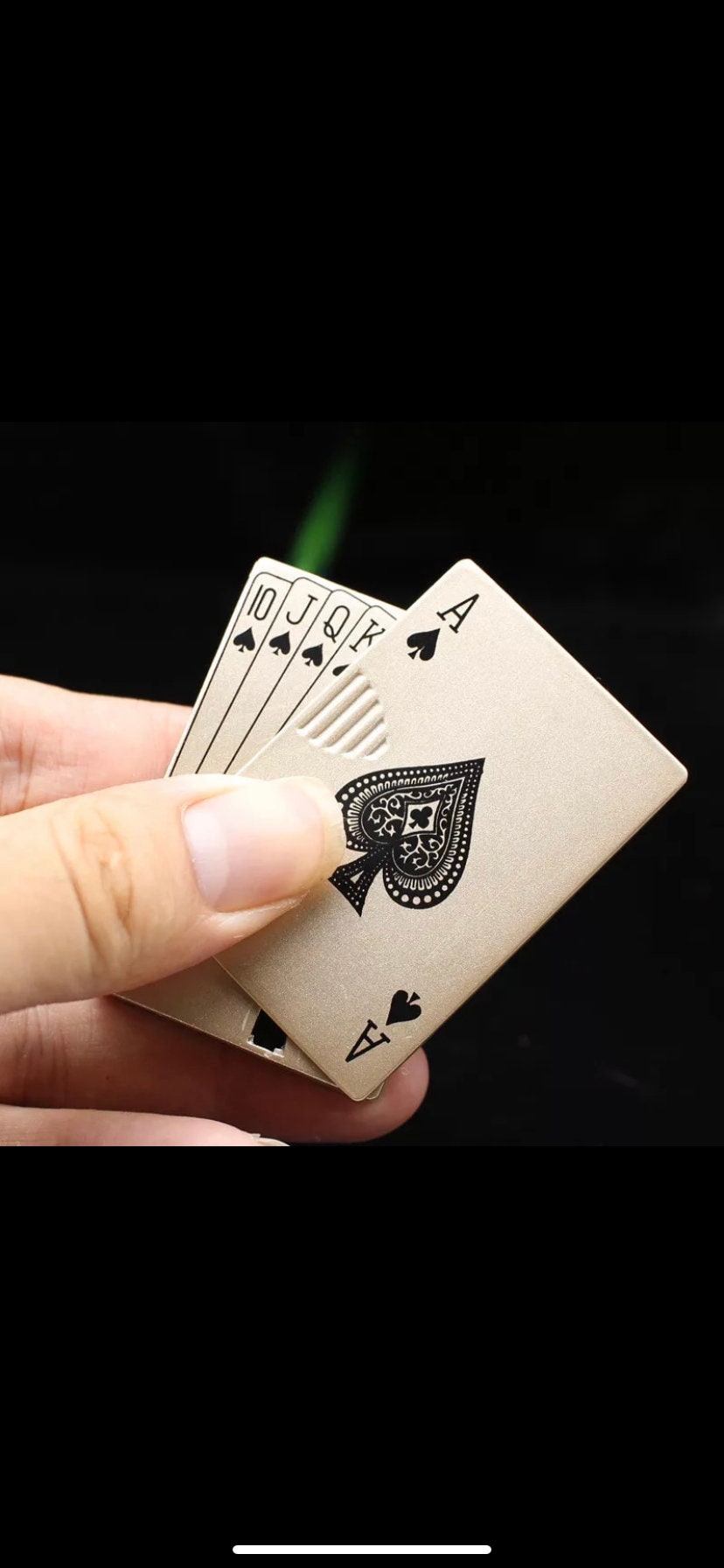 Deck of Playing Cards Shaped Lighter Unique Refillable Etsy