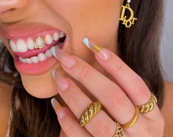 Gold Teeth Caps - Etsy