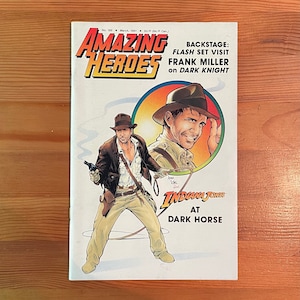 Vintage Amazing Heroes Magazine