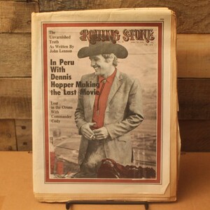 Vintage Rolling Stone Magazine