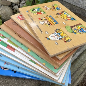 Vintage Wooden Puzzles