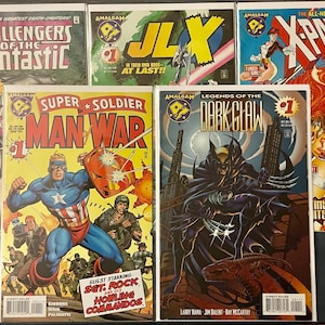 Vintage Amalgam Comics DC/Marvel Crossover