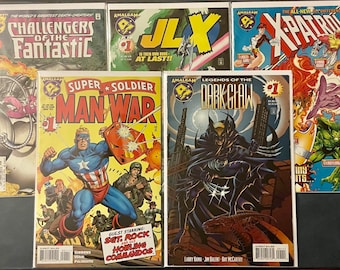 Vintage Amalgam Comics DC/Marvel Crossover