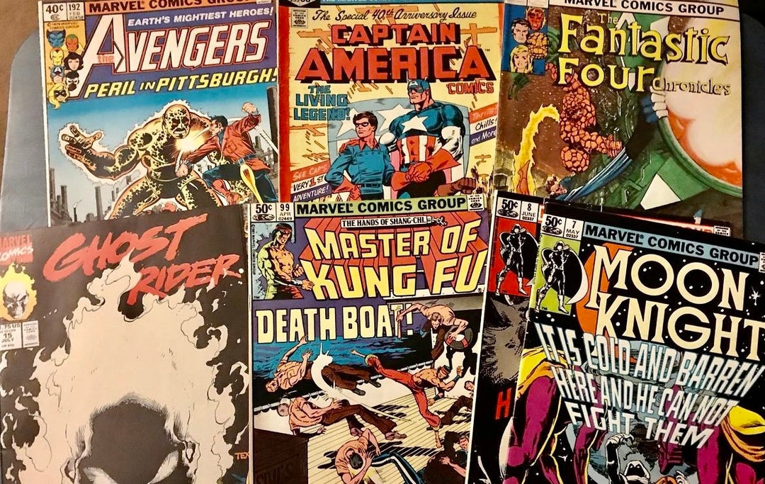 Vintage Comic Book Grab Bag - Etsy