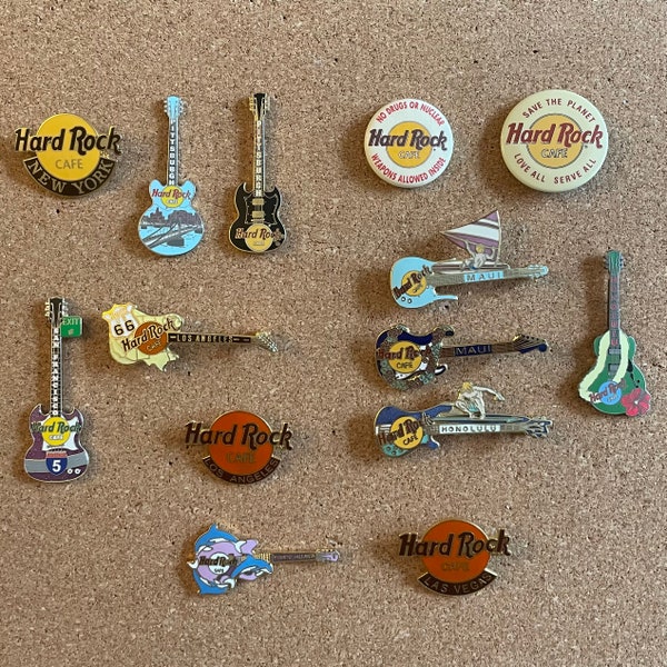 Vintage Hard Rock Cafe Pins