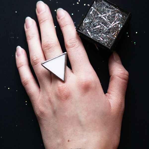 Stained Glass Ring Etsy