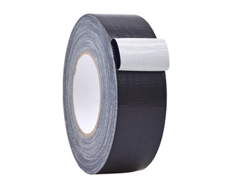 Advanced Strength Black Duct Tape: 60 ft, Industrial Grade