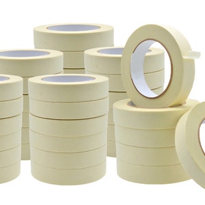 Masking Tape 1 inch for General Purpose/Painting 60 Yards per roll image 9