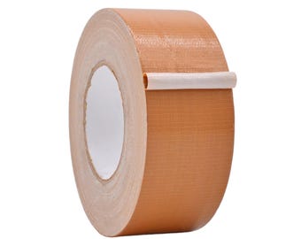 Industrial Grade Tan Duct Tape: Waterproof, UV Resistant, 60 ft