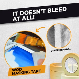 Masking Tape 2 inch for General Purpose/Painting 60 Yards per roll image 3