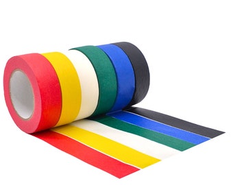 Rainbow Masking Tape: 1 inch, DIY Crafts, Labeling, Decor