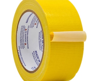 Advanced Strength Yellow Duct Tape: 60 ft, Industrial Grade