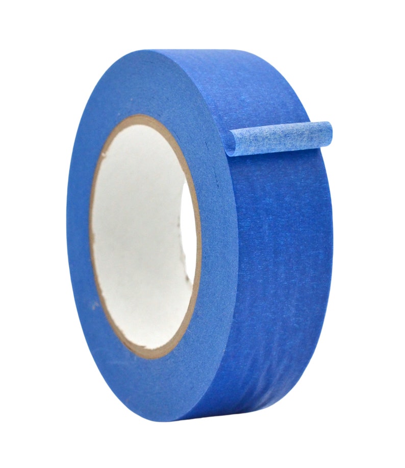 General Purpose Masking Tape, 1.5 inch x 60 yds. Painters Tape for Fun DIY Arts and Crafts, Labeling, Writable & Decorations. Blue