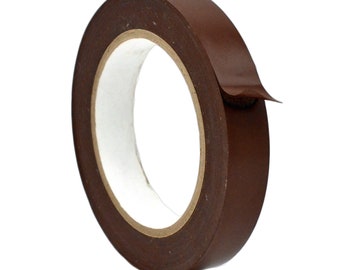 Dark Brown Vinyl Pinstriping Tape, 36 yds. for School Gym Marking Floor, Crafting, & Stripping Arcade1Up, Vehicles and More.