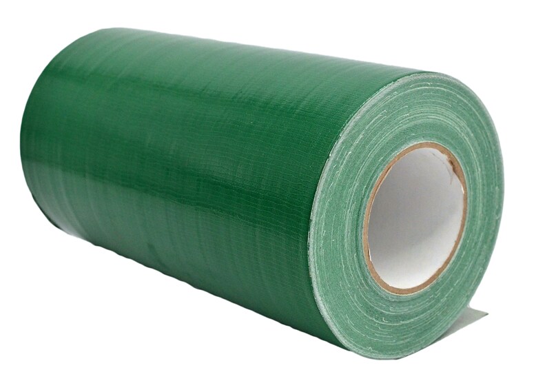 Advanced Strength Dark Green Duct Tape, 60 yds. Industrial Grade, Waterproof, UV Resistant, For Crafts & Home Improvement. 12 inch