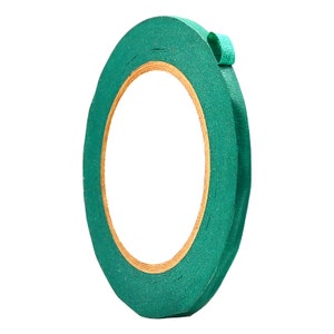 General Purpose Masking Tape, 1/4 inch x 60 yds. - Painters Tape for Fun DIY Arts and Crafts, Labeling, Writable & Decorations.