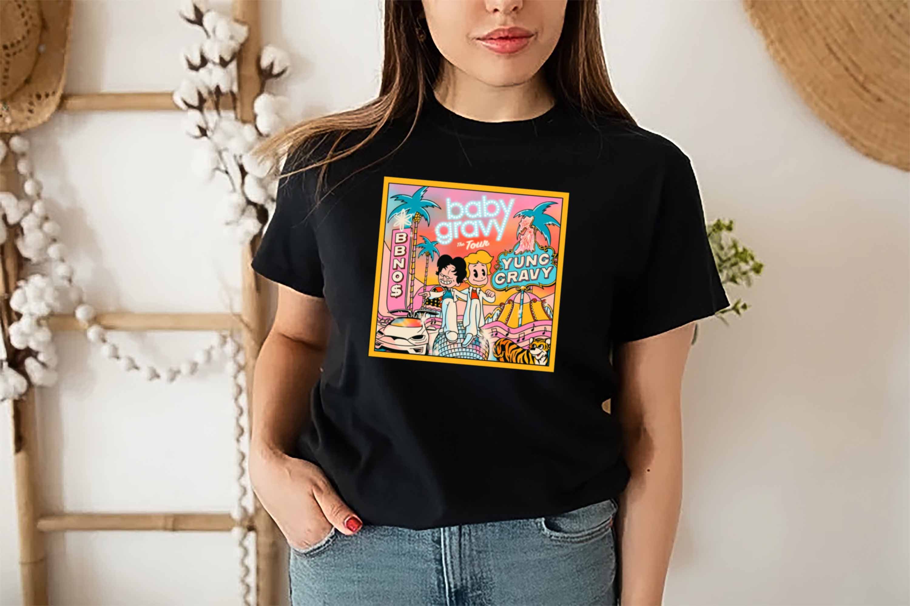 Baby Gravy Tour 2022 Shirt, Yung Gravy And BBNO Tour Shirt sold by