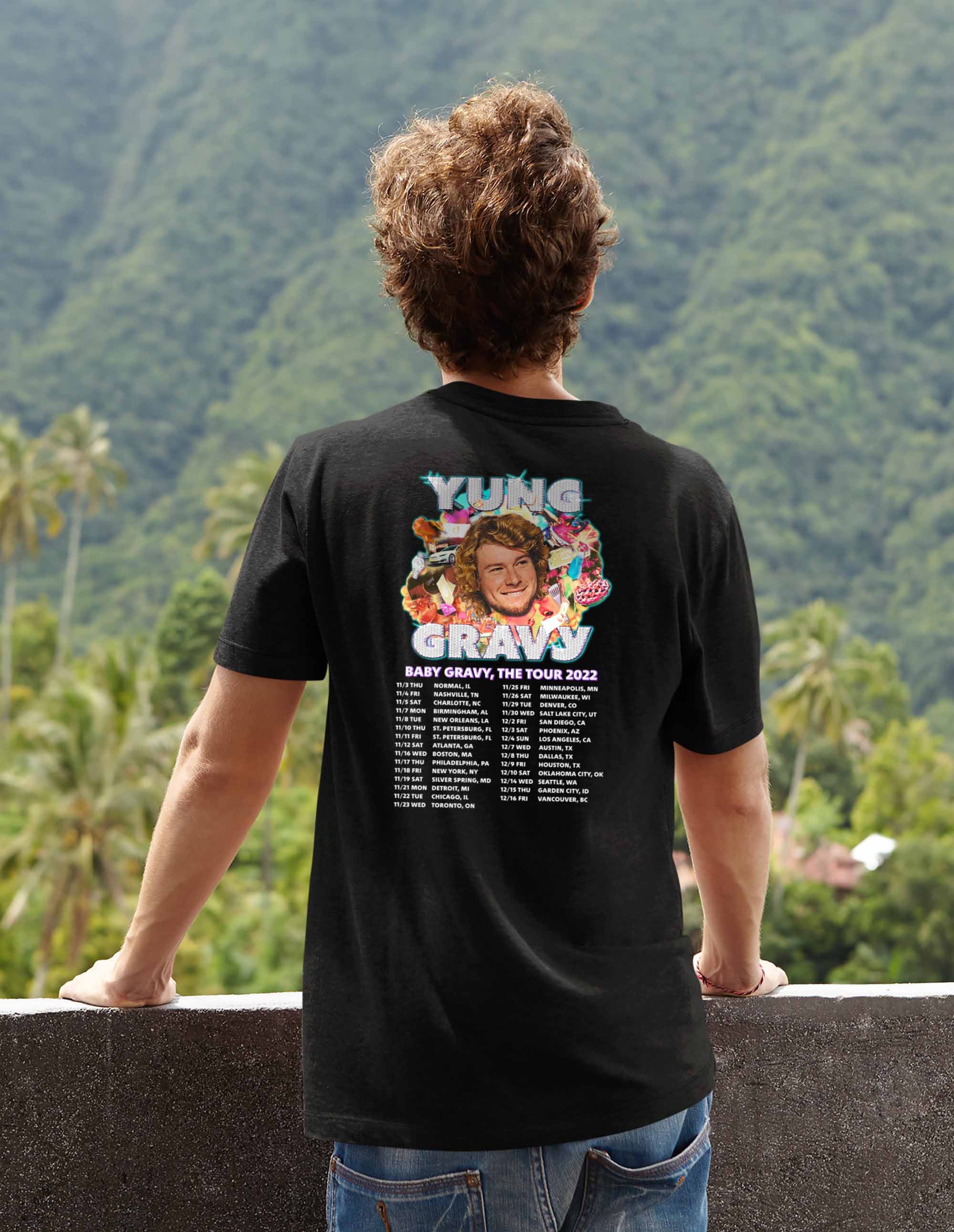 Baby Gravy Tour 2022 Shirt, Yung Gravy And BBNO Tour Shirt sold by