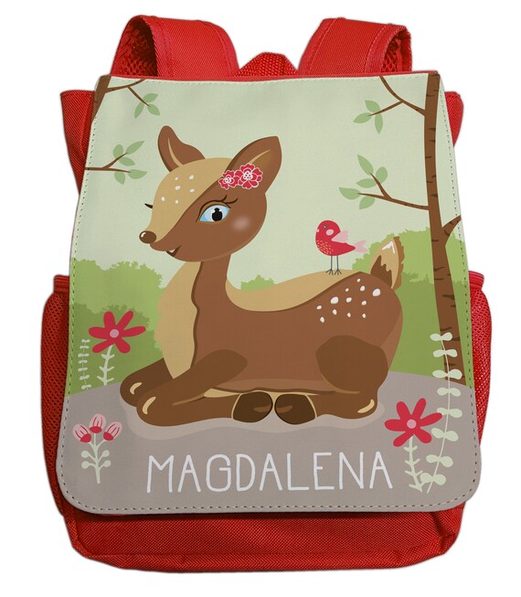 Minimutz Kindergartenrucksack Personalisiert Mit Namen – Baustellen-Design Für Jungen, 2-5 Jahre