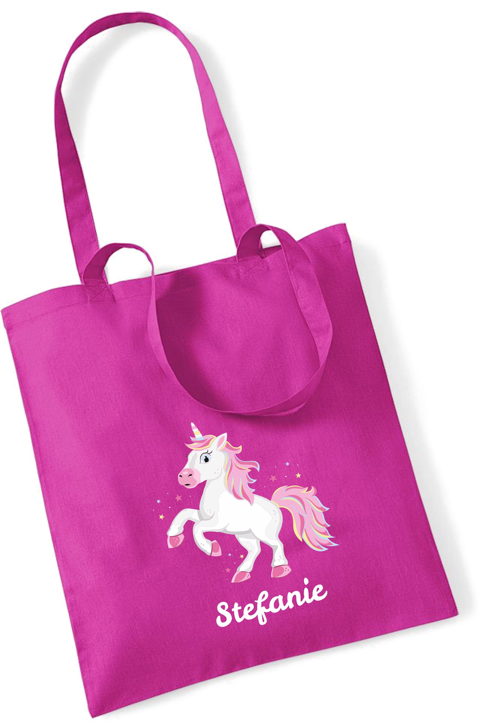 Unicorn jute bag Etsy