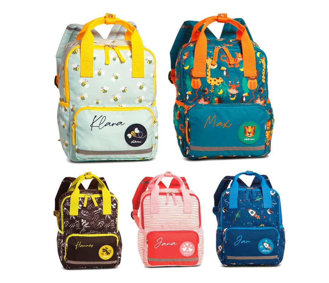 Kindergarten Backpack With Name Personalized Backpack Children 36