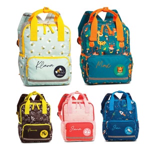 Kindergarten backpack with name | Personalized backpack for children 3-6 years | Children&#39;s backpack for boys and girls | Leisure backpack
