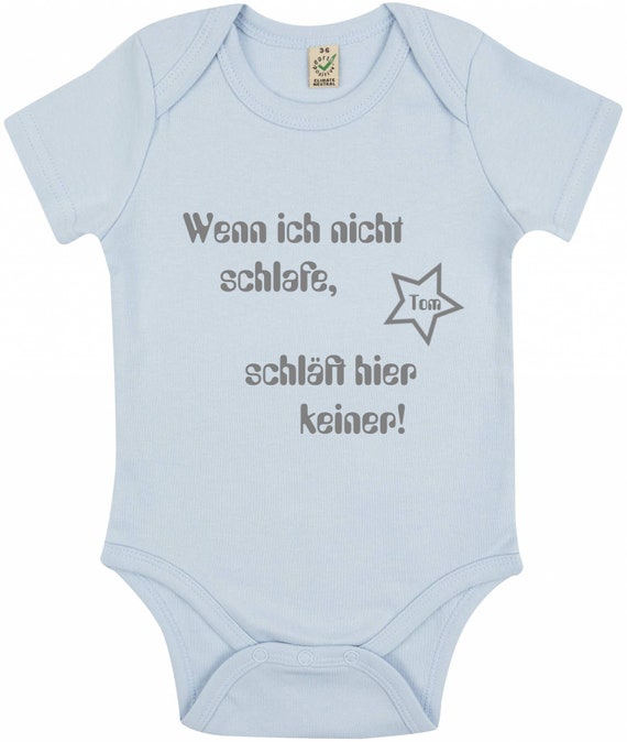 Body Baby mit Namen süßer Spruch Junge Mädel Etsy