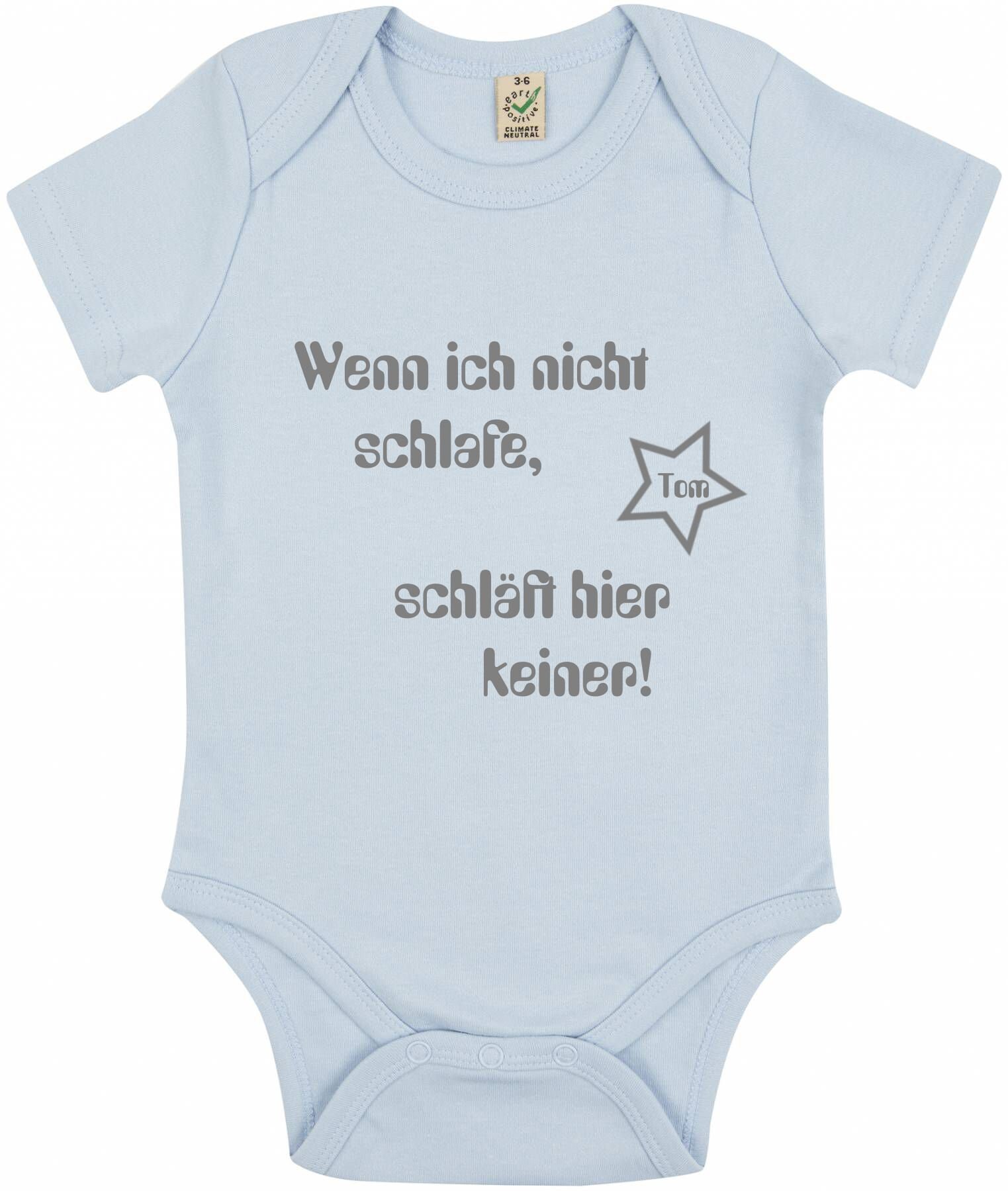 Body Baby mit Namen süßer Spruch Junge Mädel Etsy