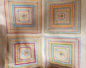 1980 年代の英国の子供用学校のステッチ サンプラー。 - Etsy 日本