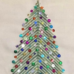 Christmas Tree 2022 Blackwork Chart