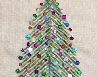 Christmas Tree 2022 Blackwork Chart