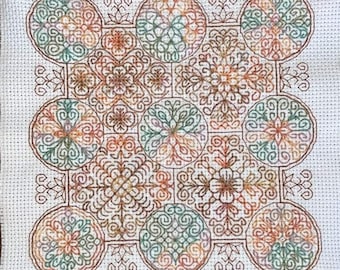 Tierra Tiles (Former 2022 SAL) Blackwork Chart